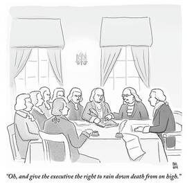 The Founding Fathers Drafting The Constitution by Paul Noth