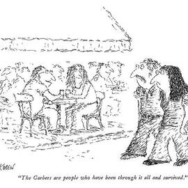 The Garbers Are People Who by Edward Koren