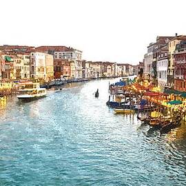 The Grand Canal of Venice by Gianfranco Weiss