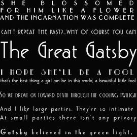 The Great Gatsby Quotes by Georgia Clare