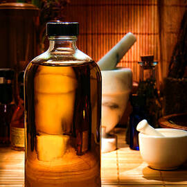 The Herbal Shop  by Olivier Le Queinec