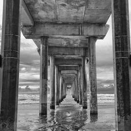 The Iconic Scripps Pier by Larry Marshall