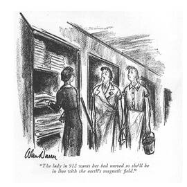 The Lady In 912 by Alan Dunn