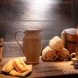 The Old Bathroom by Olivier Le Queinec