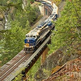 The Rocky Mountaineer Train by Adam Jewell
