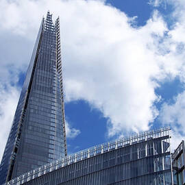 The Shard and The Place - London by Rona Black