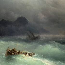 The Shipwreck by Ivan Konstantinovich Aivazovsky