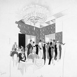 The Silver Room Of The Casino In Central Park by William Bolin