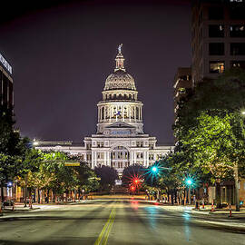The Texas Capitol Building by David Morefield