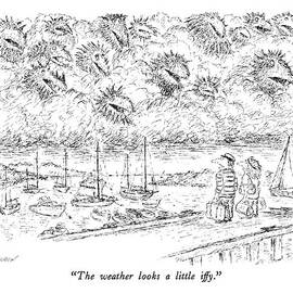 The Weather Looks A Little Iffy by Edward Koren