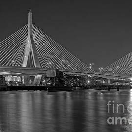 The Zakim Bridge BW by Susan Candelario