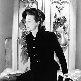 Thelma Foy Wearing A Suit by Horst P. Horst