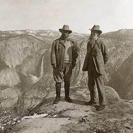 Theodore Roosevelt And John Muir by Library Of Congress / Science Photo Library