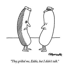 They Grilled by Charles Barsotti