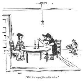 This Is A Night For White Wine by George Booth