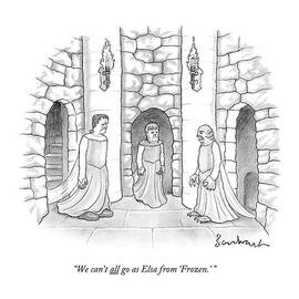 Three Horror Movie Monsters by David Borchart