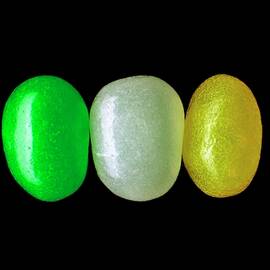 Three Jelly Beans by Romulo Yanes