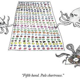 Three Octopi Play Twister On A Giant Mat by Edward Steed