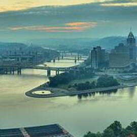 Three Rivers Morning by Adam Jewell