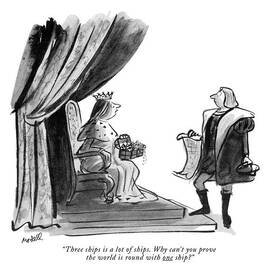 Three Ships Is A Lot Of Ships. Why Can't by Frank Modell