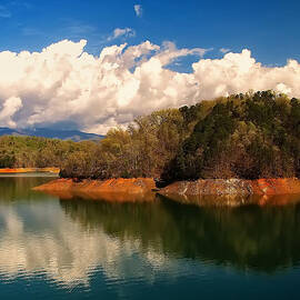 Thunderstorm rolling over the smokies by Flees Photos