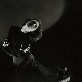 Tilly Losch Wearing A Dress by Edward Steichen