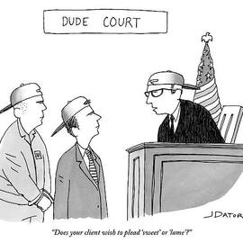 Dude Court by Joe Dator