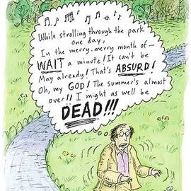 Title Taken By Surprise. While Strolling by Roz Chast