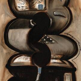 Tommervik Abstract PayPhone Art Print by Tommervik