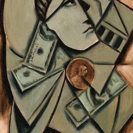  Tommervik Cubism New York Statue of Liberty Art Print by Tommrervik