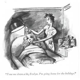 Tone Me Down A Bit by Barbara Shermund