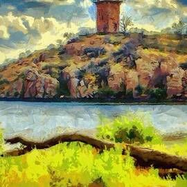 Tower on the Bluff by Jeffrey Kolker