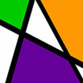 Triangularism Triptych  I by Richard Reeve