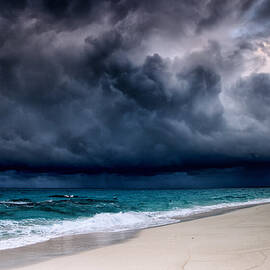 Tropical Storm Over The Caribbean Sea by Stevegeer