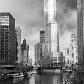 Chicago River Scene by Steven Sparks