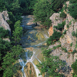 Turner Falls, Arbuckle Mountains by John Elk