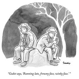 Two Bedraggled Men by Benjamin Schwartz