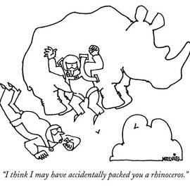 Two Men Are Seen Parachuting And One Man's by Ariel Molvig