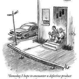 Two Men In Street Clothes Are Sitting by Frank Cotham