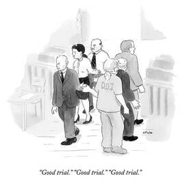 Two Rows Of Three People High Five Each Other by Emily Flake