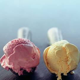 Two Scoops Of Ice Cream by Romulo Yanes