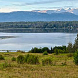 Tyhee Lake Panorama by Mary Lee Dereske