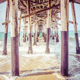 Under the Pier in Southern California Picture by Paul Velgos