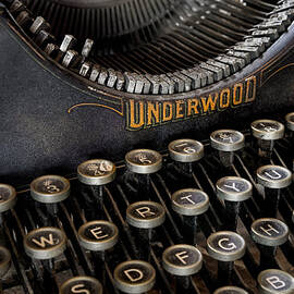 Underwood Typewriter Details by Susan Candelario