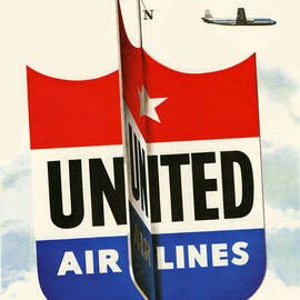 United Airlines by Georgia Clare