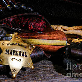 United States Marshal Shield  by Olivier Le Queinec