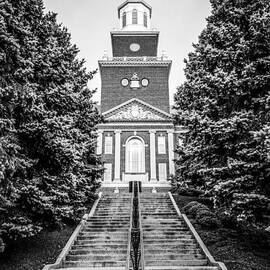 University of Cincinnati McMicken Hall Black and White Picture by Paul Velgos