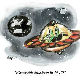 Wasn't This Blue Back In 1947? by Lee Lorenz