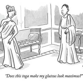 Does This Toga Make My Gluteus Look Maximus? by Robert Leighton