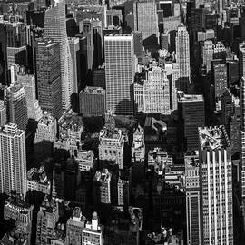 Uptown Manhattan Triptych Left by David Morefield